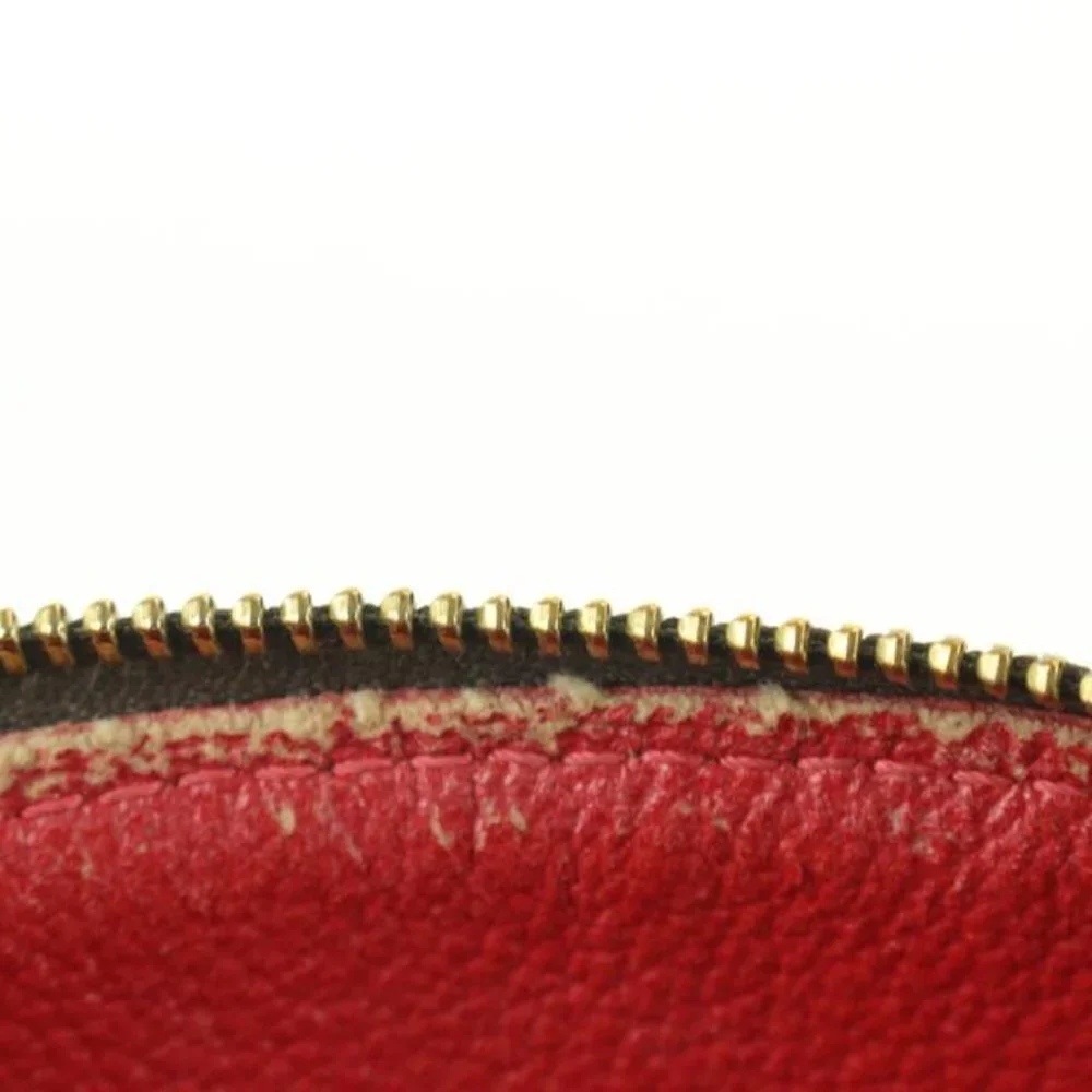 Louis Vuitton Damier Ebene Cosmetic Pouch PM Demi Ronde 99lk830s